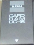 Kawai DC-16 RAM Card